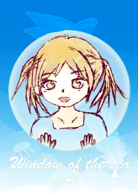 Window of the sea girl