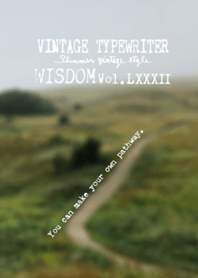 VINTAGE TYPEWRITER WISDOM Vol.LXXXII