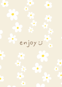 White flower wave pattern29 from Japan