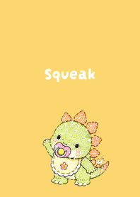 Baby Dinosaur01 light yellow