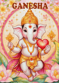 Ganesha, rich and prosperous,