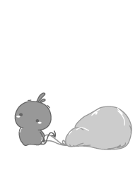 rabbit staring-31