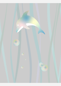 Summer Dolphin01 on white