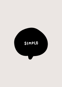 Simple black speech bubble10 from Japan