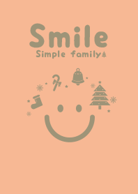 Smile & Xmas tree Light apricot