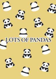 LOTS OF PANDAS/OCHER