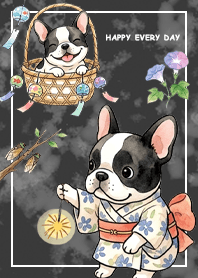French Bulldog2/summer/black2