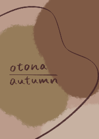 Autumn theme for adults, simple stylish
