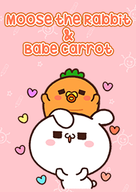 Moose the rabbit & Babe carrot Theme