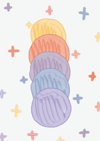 ชมพู ม่วง เหลือง