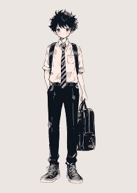 Student Couple 02 (Boy)