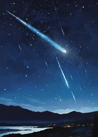 Bright Moon and Dawn 436dcB