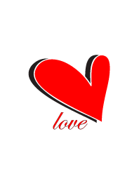 simple theme : love heart