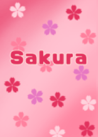 Simple cherry blossom theme
