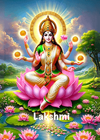 Goddess Lakshmi, love, work: