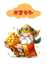 財神爺 恭喜發財
