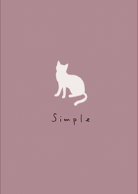 Simple and adult cute cat1.