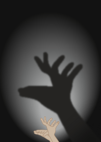 Hand Shadow Game - Deer_blue1