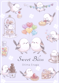 Purple Long-tailed Tit Sweets Shop