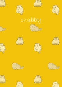 Chubby Cat4 on yellow
