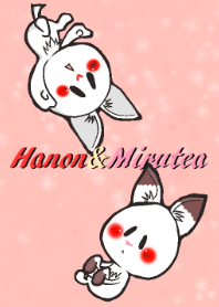 Hanon friends2~Hanon&Mirutea~