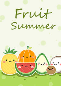 Summer with fruit