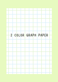 2 COLOR GRAPH PAPERj-BLUE&GR-YELLOWGREEN