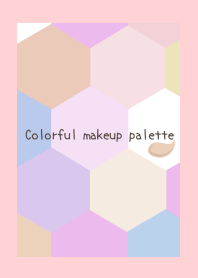 Colorful makeup palettej-PINK
