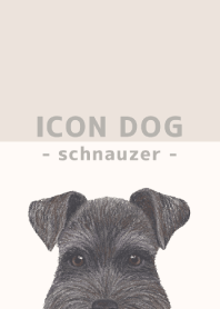 ICON DOG - schnauzer - BEIGE/04