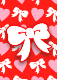 Heart and ribbon red fix