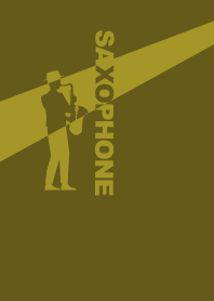 sax. playing Olive drab