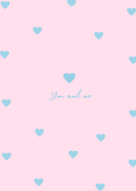 pattern_heart (JP)lightblue pink