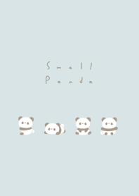ちいさなパンダ /水色とベージュ