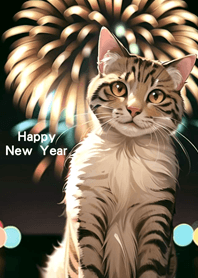 喵喵跨年日，新年快樂！