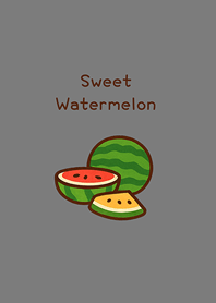 來點消暑西瓜(霧灰色)