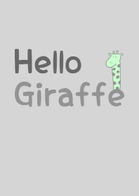Hello Giraffe gray 52
