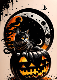 halloween cat 641a5C