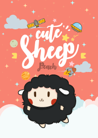 Cute Sheep Galaxy Peach