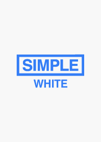 Simple dress up (white & blue)