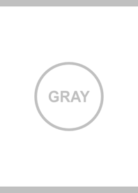 Simple White & Gray No.3-3