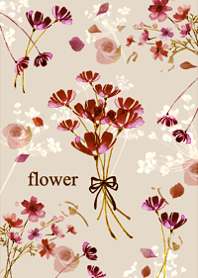 A field of cosmos swaying in the wind9.