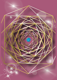 Black Pink: December turquoise & octagon