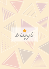 Triangle Star'Yellow'