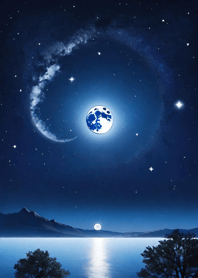 Bright Moon and Dawn 0D0407