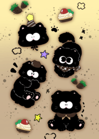 black cat soft cake3
