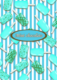Mint chocolate ice cream