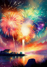 Beautiful Fireworks Theme#577