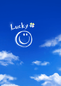 Lucky Smile In The Blue Sky Line Theme Line Store