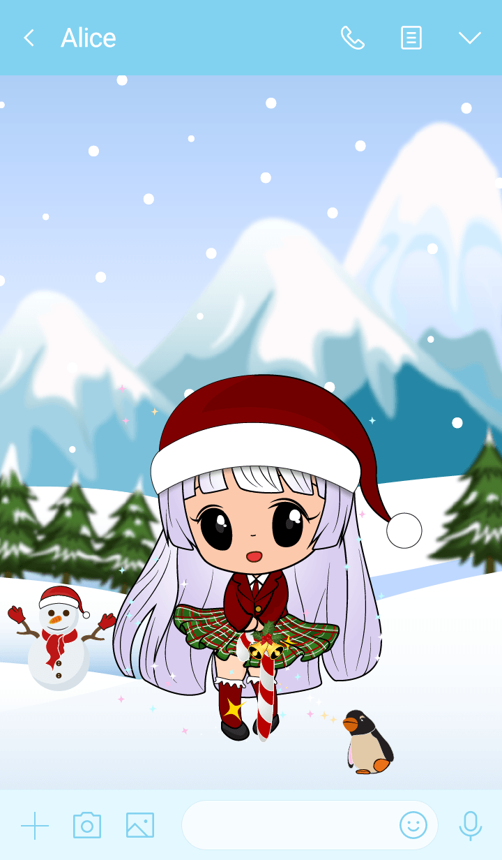 Madeline snowy girl