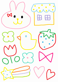 (Colorful x Happy rabbit theme)